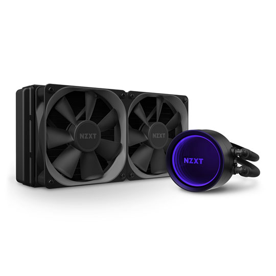 NZXT Kraken X53 RGB All In One 240mm Intel/AMD CPU Water Cooler : image 1