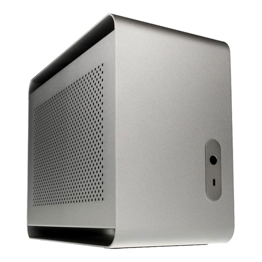 Streacom DA2 Mini ITX Chassis - Silver : image 1