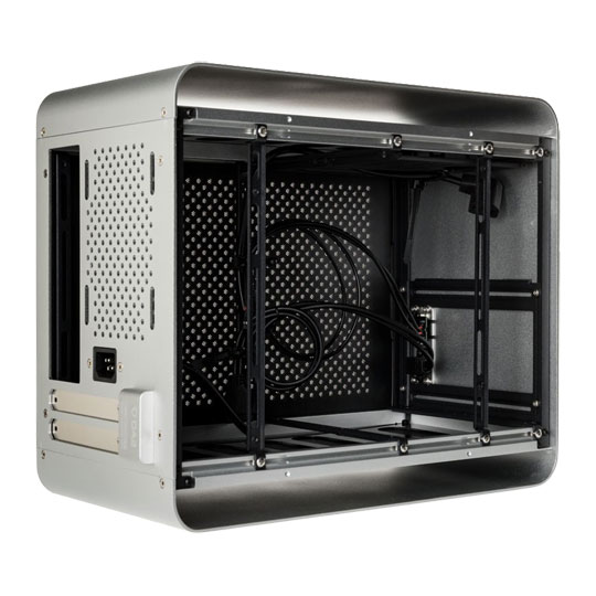 Radiator Streacom Da2 Build Streacom DA2 Mini ITX Chassis Silver