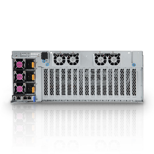 Gigabyte G482-Z50 EPYC 7002 Series 4U 22 Bay Barebone Server : image 3
