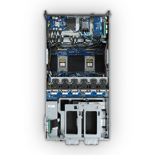 Gigabyte G482-Z50 EPYC 7002 Series 4U 22 Bay Barebone Server : image 4