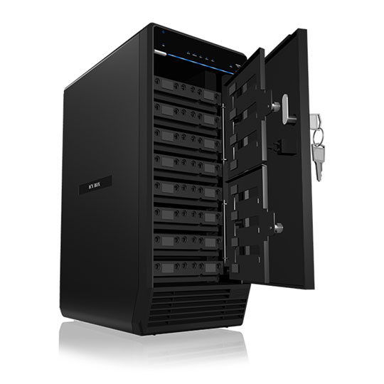 ICY BOX 8-Bay 2.5/2.5" SATA Drive USB-C Enclosure