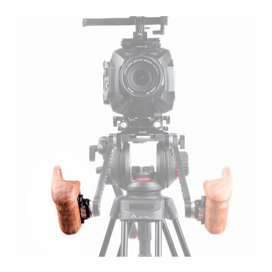 Right Side Wooden Grip with Arri Rosette