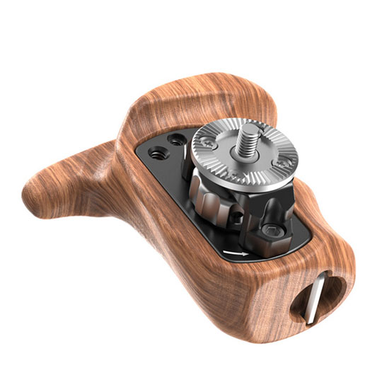 Left Side Wooden Grip with Arri Rosette