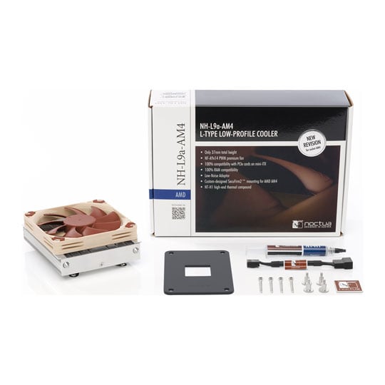Noctua NH-L9A-AM4 37mm Low Profile CPU Cooler : image 4