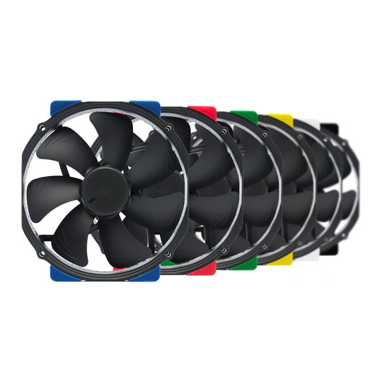 Noctua NF-A15 HS-PWM 140mm CHROMAX Round Frame Fan with Swappable Anti-Vibration Pads : image 2