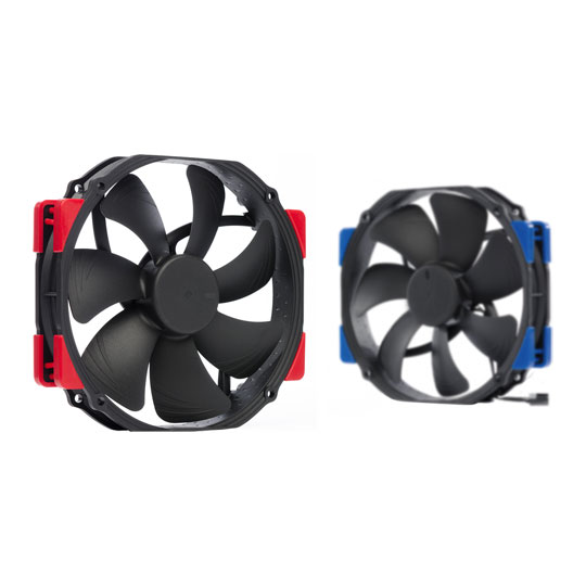 Noctua NF-A15 HS-PWM 140mm CHROMAX Round Frame Fan with Swappable Anti-Vibration Pads : image 4