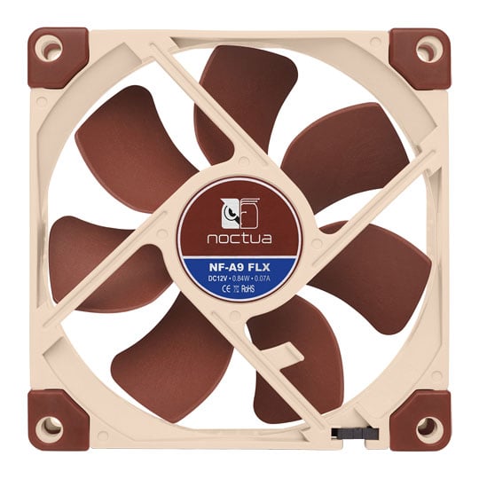Noctua NF-A9 FLX 92mm Beige/Brown Fan : image 4