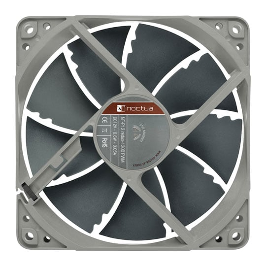 Noctua NF-P12 REDUX PWM 1300RPM 120mm Grey/Black Quiet Case Fan : image 3