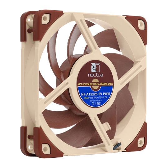 Noctua NF-A12x25 5V PWM 120mm Beige/Brown Fan