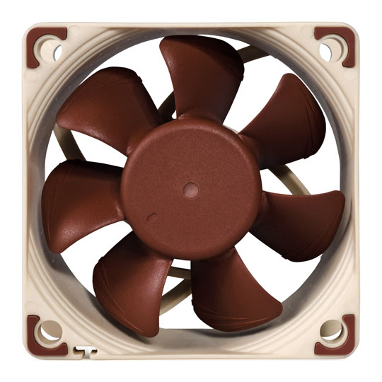 Noctua NF-A6x25 PWM 60mm Beige/Brown Fan : image 3