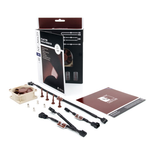 Noctua NF-A6x25 PWM 60mm Beige/Brown Fan : image 4