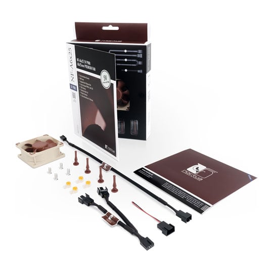 Noctua NF-A6x25 5V PWM 60mm Beige/Brown Fan : image 4