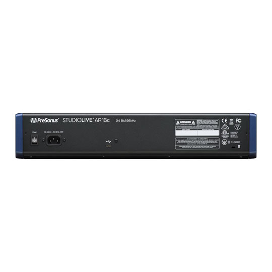 Presonus StudioLive AR16c Interface, Mixer, Recorder : image 4