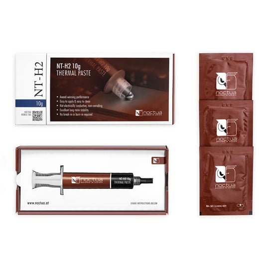 Noctua Pro-Grade CPU Thermal Paste 3.6ml / 10g with 10x Cleaning Wipes : image 3