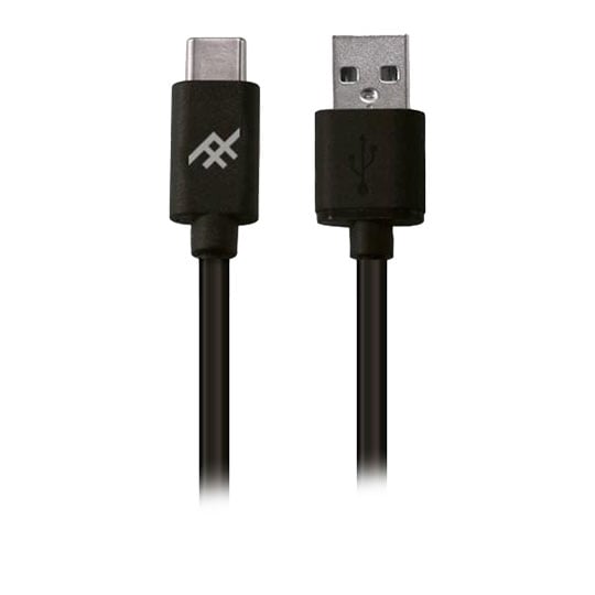 iFrogz UniqueSync USB A to C Charge & Sync Cable Black 1m)