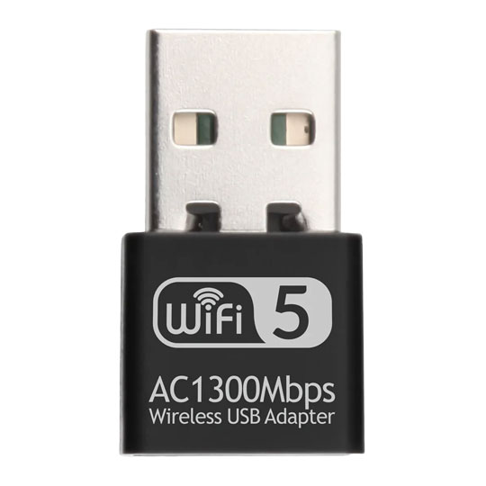 Xclio Dual Band Wireless AC1300Mbps USB3.0 MU-MIMO Network Adapter
