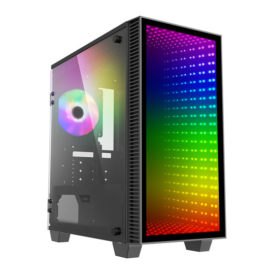 GameMax Mini Abyss ARGB MicroATX Windowed PC Gaming Case GameMax Mini Abyss ARGB MicroATX Windowed PC Gaming Case