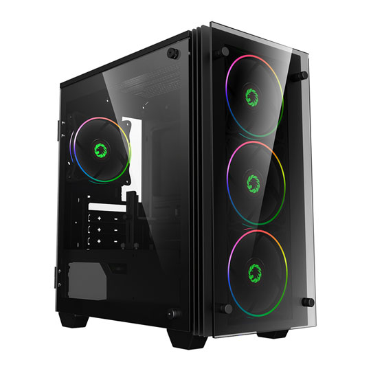 GameMax Stratos Mini ARGB Windowed MicroATX PC Gaming Case : image 1