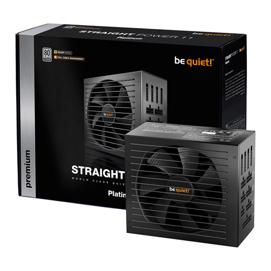 be quiet! Straight Power 11 Platinum 850 Watt 80+ Platinum Fully Modular PSU/Power Supply : image 1