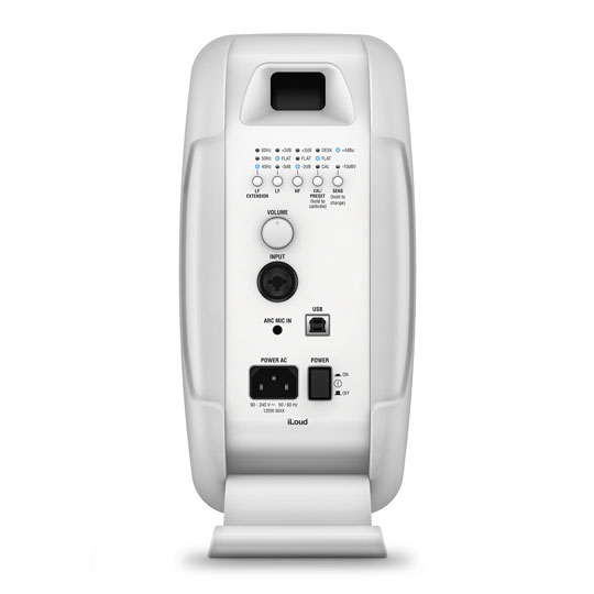 IK Multimedia iLoud MTM Monitor Speaker White (Single)