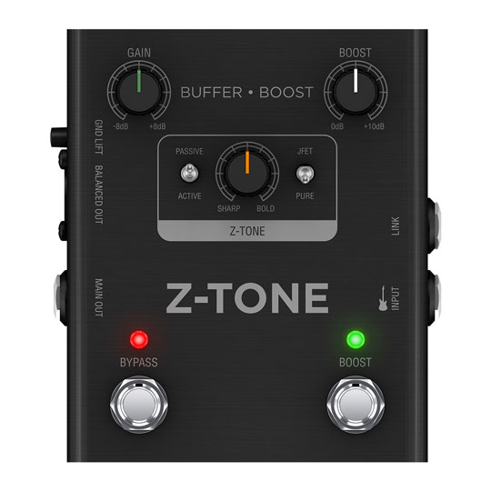 IK Multimedia Z-Tone BB Preamp/DI Pedal