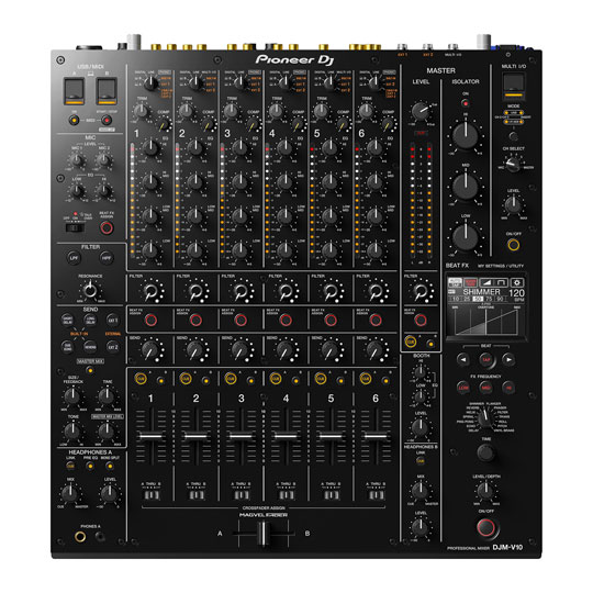 Pioneer DJMV10 6Ch Hi End Professional Mixer