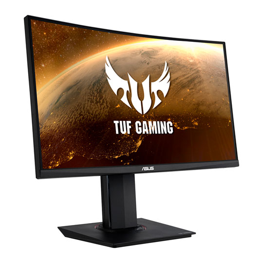 ASUS TUF 24" Full HD 144Hz FreeSync Curved Gaming Monitor : image 1
