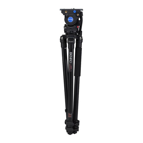 Benro BV Series Single Tube Aluminium Video Tripod w/ BV4H Head : image 3