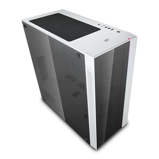 DEEPCOOL MATREXX 55 V3 ADD-RGB White Mid Tower Tempered Glass PC Gaming Case : image 3