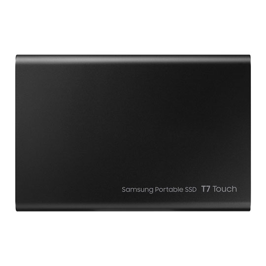 SAMSUNG T7 Touch Black 2TB Portable SSD with Fingerprint ID : image 3