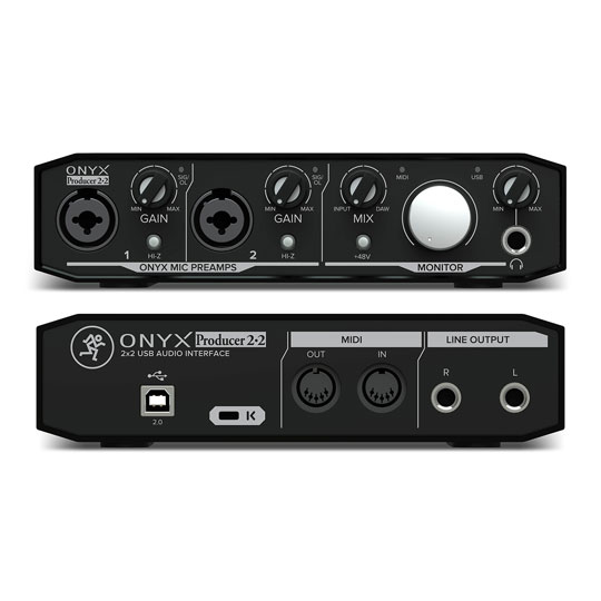 Mackie Producer Bundle (Audio Interface, 2 x Mics, Headphones)