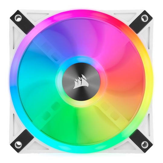 Corsair iCUE QL120 RGB White Single 120mm PWM Fan Expansion Pack