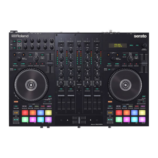 (Ex-Demo) Roland DJ-707M 4 Channel DJ Controller