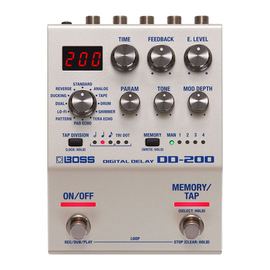 Boss DD-200 Digital Delay Effects Unit