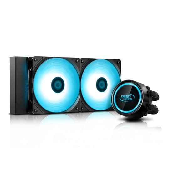 Deepcool GAMMAXX L240 V2 Intel/AMD All-in-One Hydro CPU Cooler 240mm : image 1