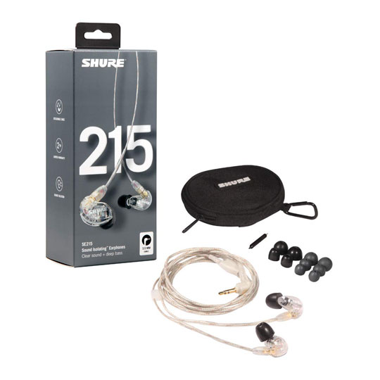 (B-Stock) Shure SE215-CL Professional Sound Isolating Earphones : image 3