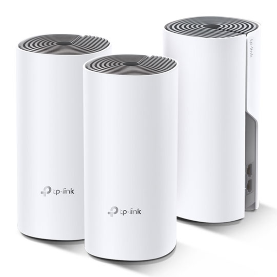 TP-LINK Deco E4 Whole Mesh Wi-Fi Triple Kit 4000Sq/m Coverage