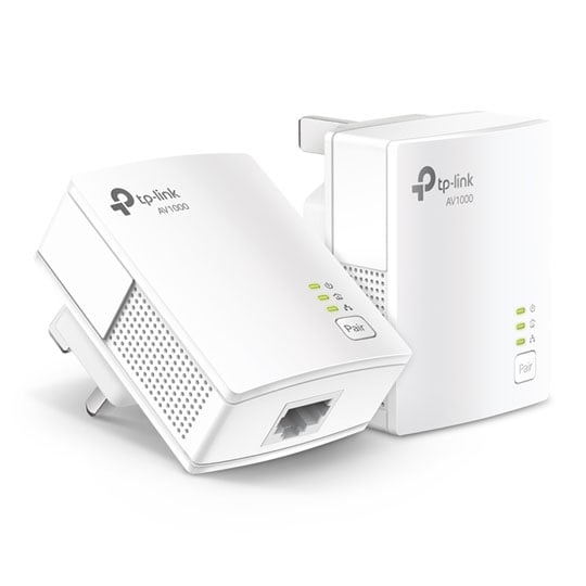 TP-LINK AV1000 Gigabit Powerline Homeplug Starter Kit : image 1