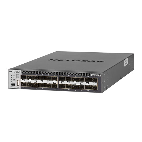 M4300-24XF(XSM4324FS) 24xSFP+ 10G L3スイッチ W pełni zarządzalne przełączniki M4300-24X24F - XSM4348S | NETGEAR