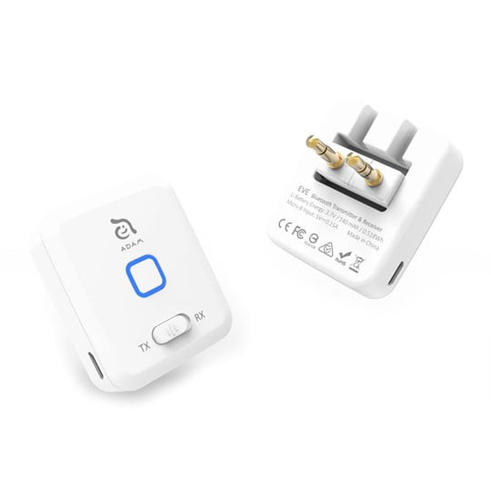 Adam Elements EVE BT 5.0 send/receive for Apple Airpods, Nintendo Switch,Sony DS4,  Headsets