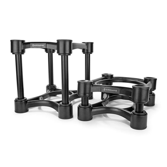 ADAM 'T8V' 8" Nearfield Monitors (Pair), ISO-200 Stands and XLR Cables