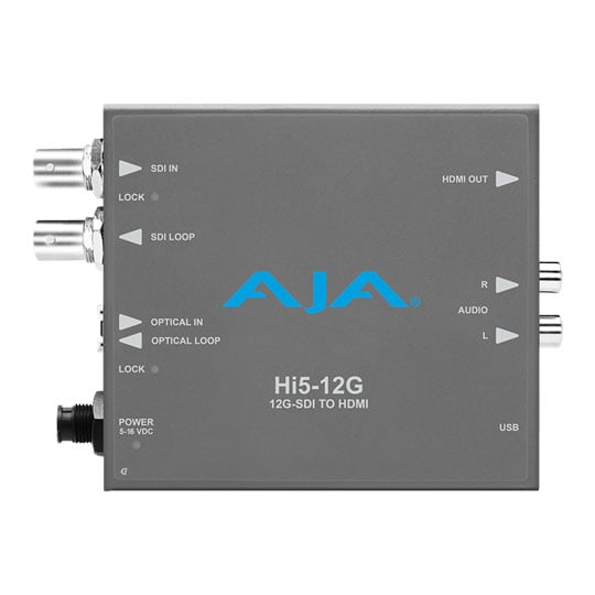 AJA 12G-SDI to HDMI 2.0 Converter