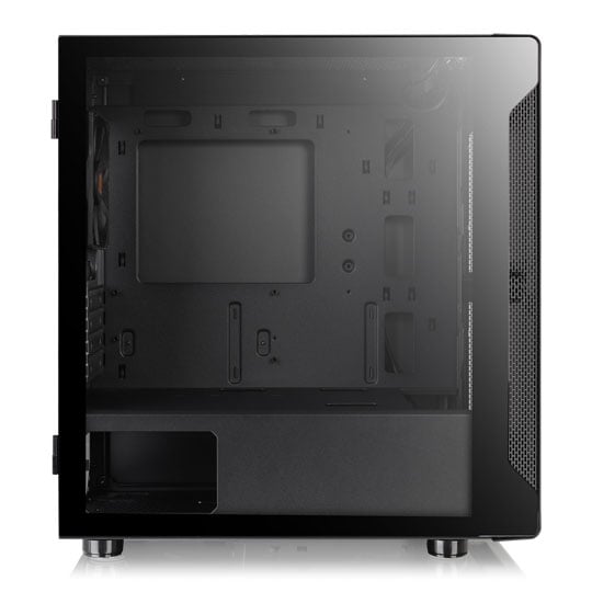 Thermaltake S100 TG Tempered Glass Micro-ATX Case Black