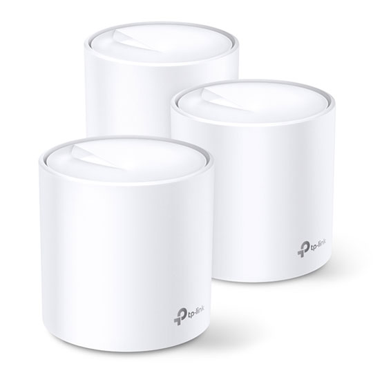 TP-LINK Dual-Band Deco X60 AX3000 WiFi Mesh System 3 Pack