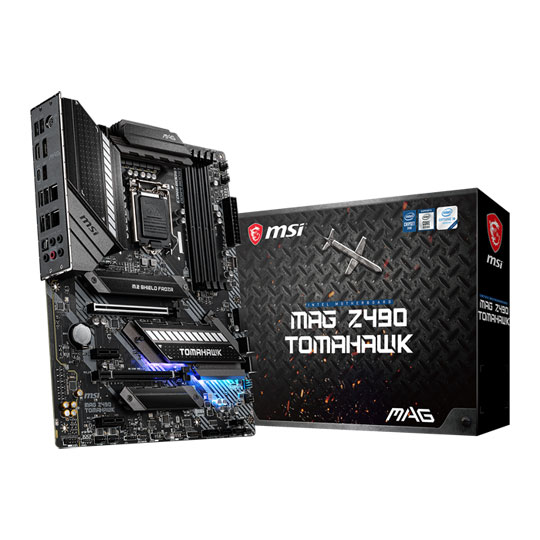MSI MAG Intel Z490 TOMAHAWK ATX Motherboard : image 1