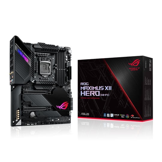 ASUS Intel Z490 ROG MAXIMUS XII HERO (Wi-Fi) ATX Motherboard : image 1