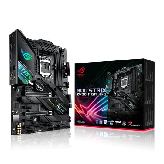 ASUS Intel Z490 ROG STRIX Z490-F GAMING ATX Motherboard : image 1