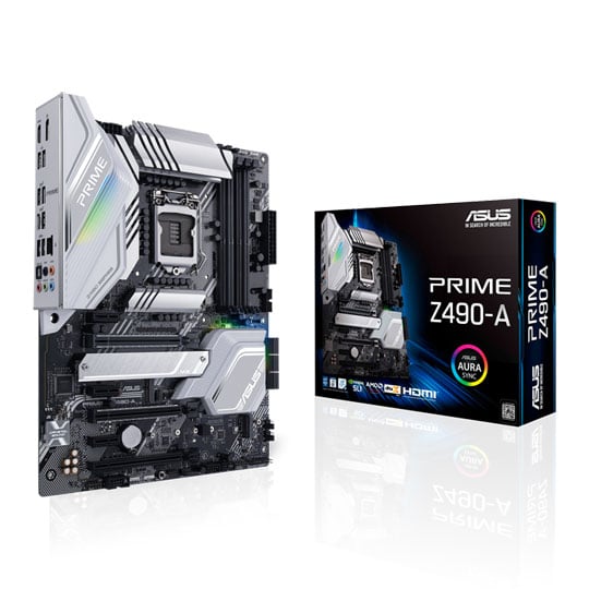 ASUS PRIME Intel Z490-A 10th Gen ATX Motherboard : image 1