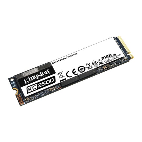 Kingston KC2500 250GB M.2 PCIe 3.0 x4 NVMe SSD/Solid State Drive : image 1